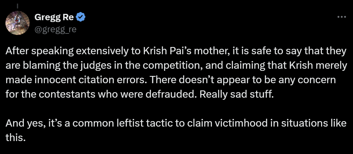 Public response to the misconduct allegations